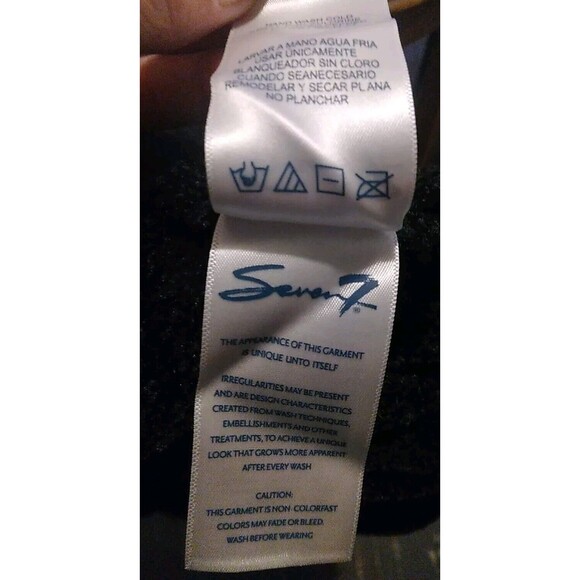 Melissa McCarthy Seven7 Open Front Cardigan Sweater Womens Chunky Knit Medium - Picture 6 of 7